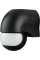 Датчик руху інфрачервоний e.sensor.pir.12.black(чорний), 180°, IP44