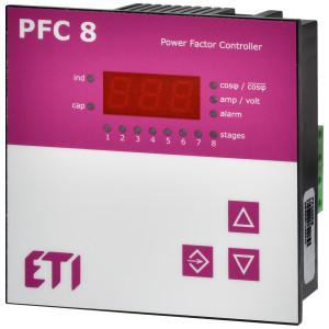 Регулятор реактивної потужності PFC 8 RS (8 ступенів, 97х97)