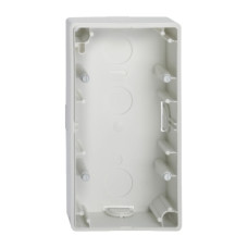 Корпус для відкритого монтажу, 2-постовий, полярно-білий, Merten, M-Smart Schneider Electric  MTN512219
