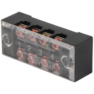 Клемна колодка захищена e.tc.protect.15.4, 15А, 4 полюса
