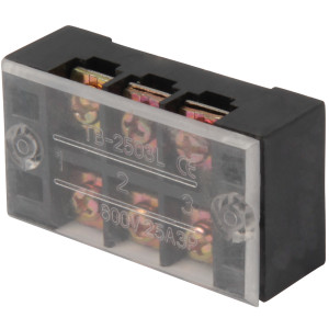 Клемна колодка захищена e.tc.protect.25.3, 25А, 3 полюса