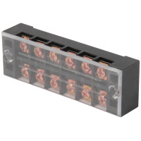 Клемна колодка захищена e.tc.protect.45.6, 45А, 6 полюсів