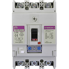 Автоматичний вимикач EB2S 250/3LA 250A (16kA, (0.63-1)In/(5-11)In) 3P