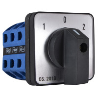 Перемикач пакетний типу ПКП SBI 25A/3.833 (1-0-2 3 полюса)