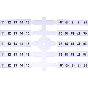 Марковальна табличка (200шт.) EO3 (11-20)