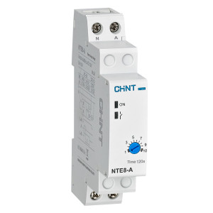 Реле затримки часу NTE8-A 12s-120s DC24V на вимкнення 1NO