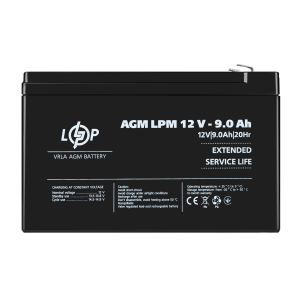 Акумулятор AGM LPM 12V - 9 Ah