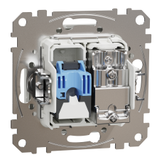 Розетка RJ45 категорія 6 UTP -TV Білий Sedna Design Schneider Electric SDD111469T