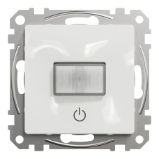 Датчик руху із вимикачем 10 A Білий Sedna Design Schneider Electric SDD111504