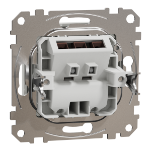 Розетка для виводу кабеля Білий Sedna Design Schneider Electric SDD111903
