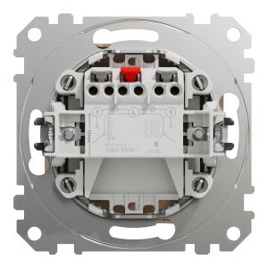 Двоклавішний вимикач Бежевий Sedna Design Schneider Electric SDD112105