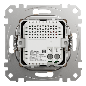 USB розетка тип A+A 2,1A Бежевий Sedna Design Schneider Electric SDD112401