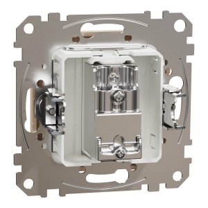 Кінцева TV розетка 4 дБ Бежевий Sedna Design Schneider Electric SDD112471