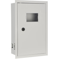Корпус обліку металевий Light 12 модулів 3фл, вбудований IP31, серії UBox
