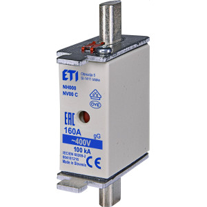 Запобіжник NH-000/gG 160A 400V KOMBI