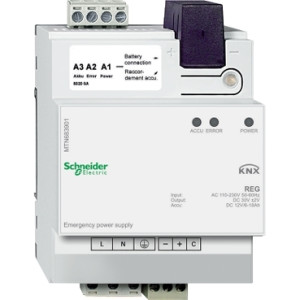 Джерело аварійного живлення REG-K,світло-сірий,KNX, Merten, Schneider Electric  MTN683901