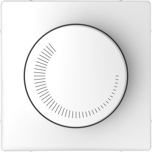Центральна накладка регулятора частоти обертання, білий лотос ,  Merten D-Life Schneider Electric  MTN5251-6035