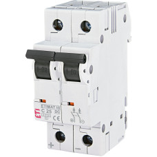 Автоматичний вимикач ETIMAT 10 DC 2p C 25A (6 kA)