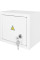 Корпус e.mbox.stand.n.06.z металевий, під 6 мод., навісний, з замком
