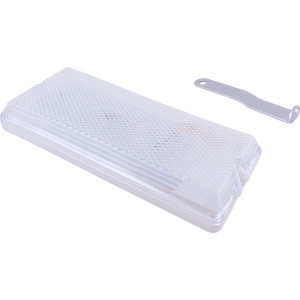 Світильник світлодіодний вологозахищений e.LED.1701.6.4500.pr,6Вт, 4500К, IP54, призматичний розсіювач