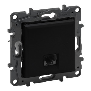 NILOE STEP Розетка інформаційна RJ45 CAT5e UTP колір Чорний
