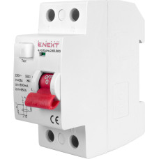 Вимикач диференційного струму e.rccb.pro.2.63.300, 2р, 63А, 300мА