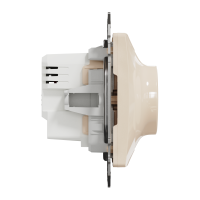 Універсальний поворотний димер для світлодіодних ламп Бежевий Sedna Design Schneider Electric SDD112502