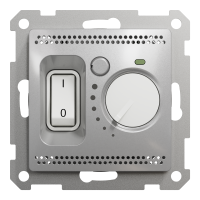 Термостат теплої підлоги 16 A Алюміній Sedna Design Schneider Electric SDD113507