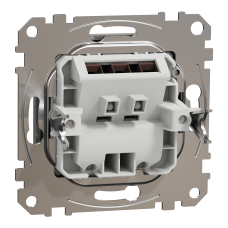 Розетка для вводу кабеля Алюміній Sedna Design Schneider Electric SDD113903
