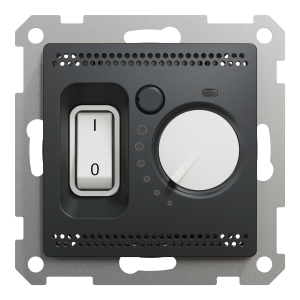 Термостат теплої підлоги 16 A Чорний Sedna Design Schneider Electric SDD114507