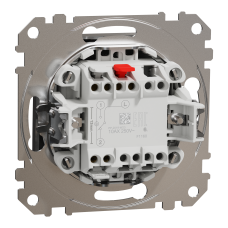 Одноклавішний перемикач  Матовий алюміній Sedna Elements Schneider Electric SDD170106