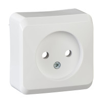 РОЗЕТКА БЕЗ ЗАЗЕМЛЕННЯ SCHNEIDER ELECTRIC PRIMA, БІЛИЙ