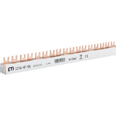 Шина живлення IZ 16/4F/56 (16мм2, 4P, 1м, Fork, 56mod.)