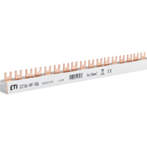 Шина живлення IZ 16/4F/56 (16мм2, 4P, 1м, Fork, 56mod.)