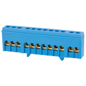 Шина нульова e.bsi.pro.1.12 на DIN-рейку в ізольованому корпусі