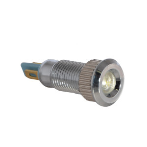 Сигнальна арматура TY08F  біла 24V AC/DC