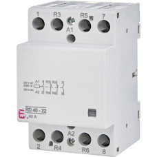 Контактор модульний RD 40-22 230V AC/DC