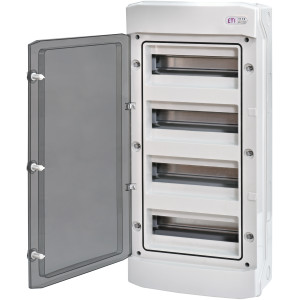 Пластиковий щит ECH 48PT (48мод.зовн.встан.IP65)