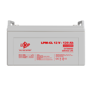 Акумулятор гелевий LPM-GL 12V - 120 Ah