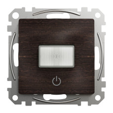 Датчик руху із вимикачем 10 A Венге Sedna Design Schneider Electric SDD181504