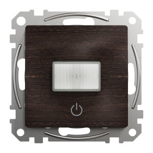 Датчик руху із вимикачем 10 A Венге Sedna Design Schneider Electric SDD181504