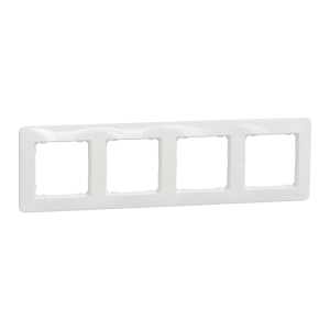 Рамка 4-постова Білий Sedna Design Schneider Electric SDD311804