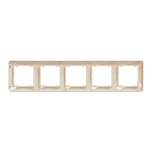 Рамка 5-постова Бежевий Sedna Design Schneider Electric SDD312805
