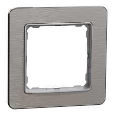 Рамка 1-постова  Матовий алюміній Sedna Elements Schneider Electric SDD370801