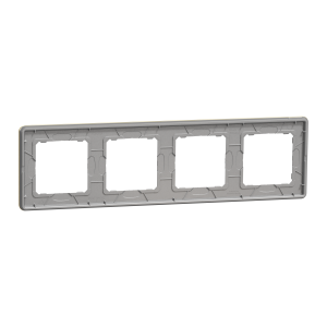 Рамка 4-постова  Матове золото Sedna Elements Schneider Electric SDD371804