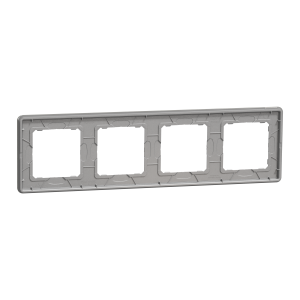 Рамка 4-постова  Бетон Sedna Elements Schneider Electric SDD390804