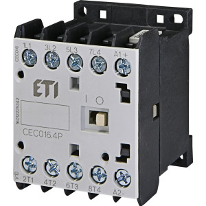 Контактор мініатюрний CEC 16.4P 230V АС (16A; 7,5kW; AC3) 4р (4 н.в.)