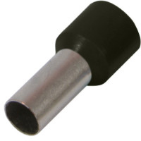 Ізольований наконечник втулковий e.terminal.stand.e7508.black 0.75 кв.мм, чорний, 100шт