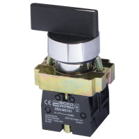 Кнопка поворотна 3-поз. з самоповерненням подовжена ручка XB2-BJ53