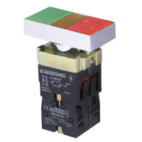 Кнопка подвійна з підсвічуванням "Старт/Стоп" XB2-BW8375